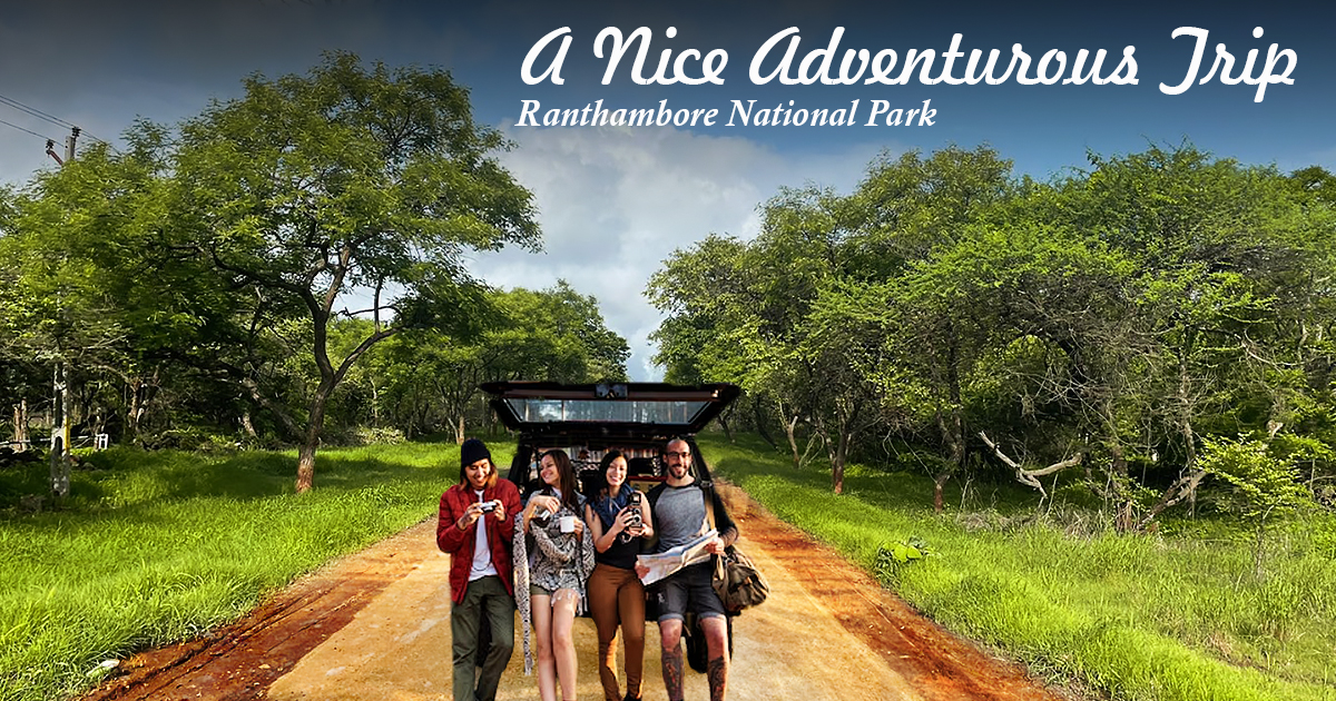 Adventure Trip At Ranthambore Park