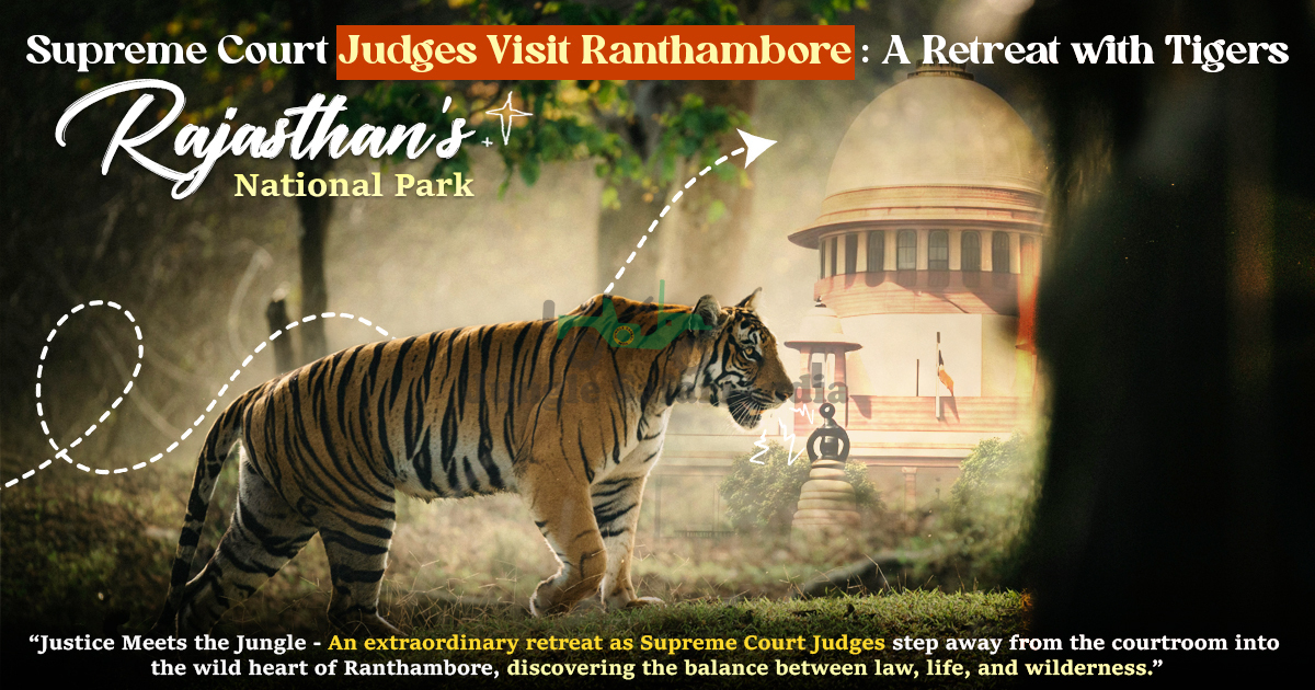 Supreme Court Judges Visit Ranthambore- A Retreat with Tigers