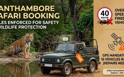 Ranthambore Safari Vehicles Fined for Rule Violations